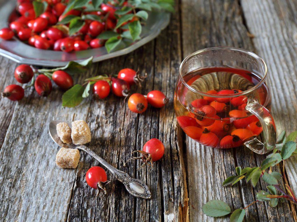 Rosehip suurendab hemoglobiini